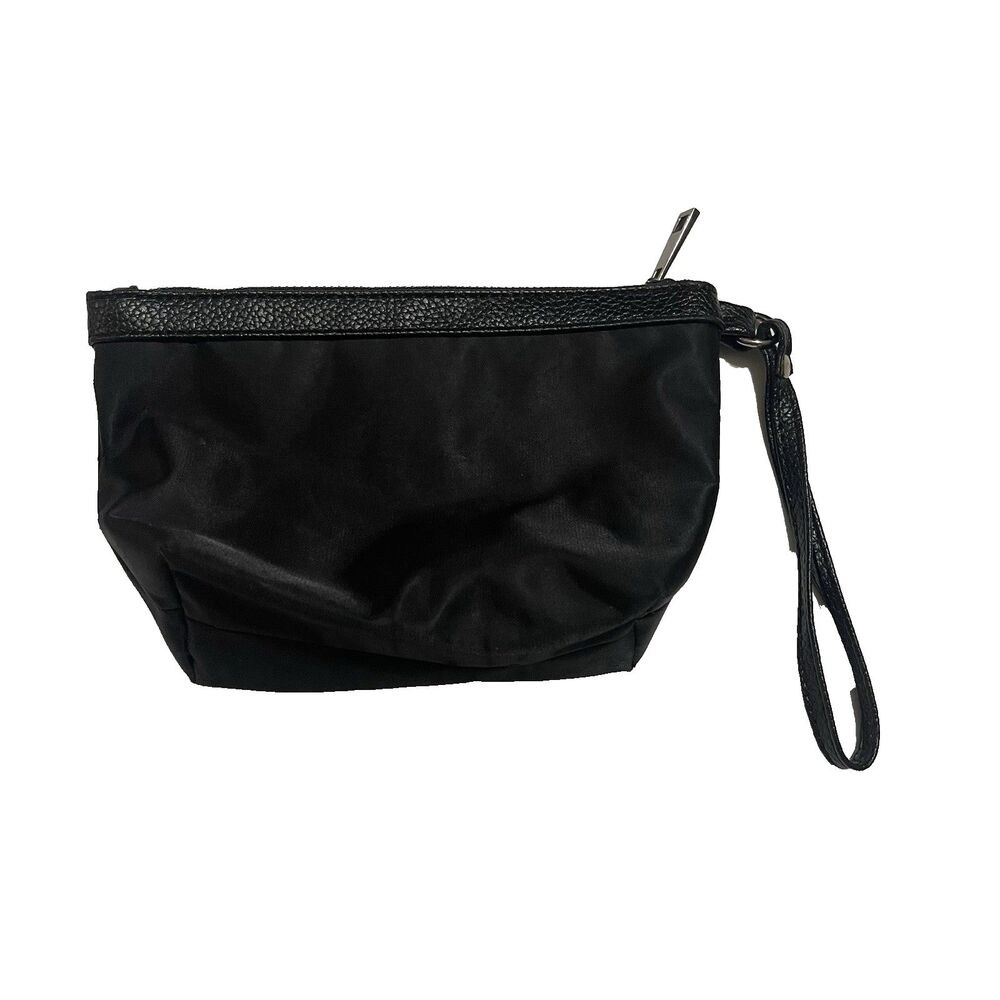 Miniso Black Makeup/cosmetic Bag With Handle